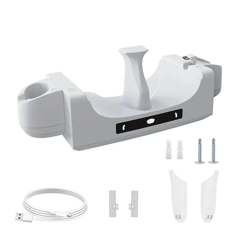 Oculus Quest 3VR Goggles handle contact charging dock VR accessories can be wall-mounted charger storage rack