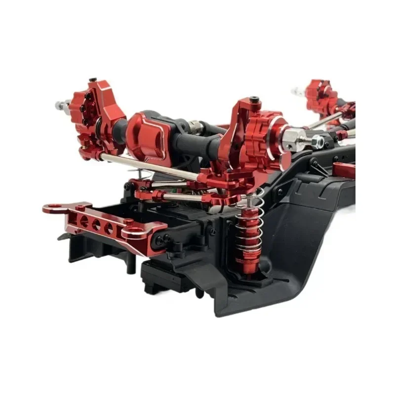 Vorderachse C-förmiger Sitz für WLtoys 104006 104010 104020 104026 RC Auto Metall Upgrade OP Zubehör Teile Kit