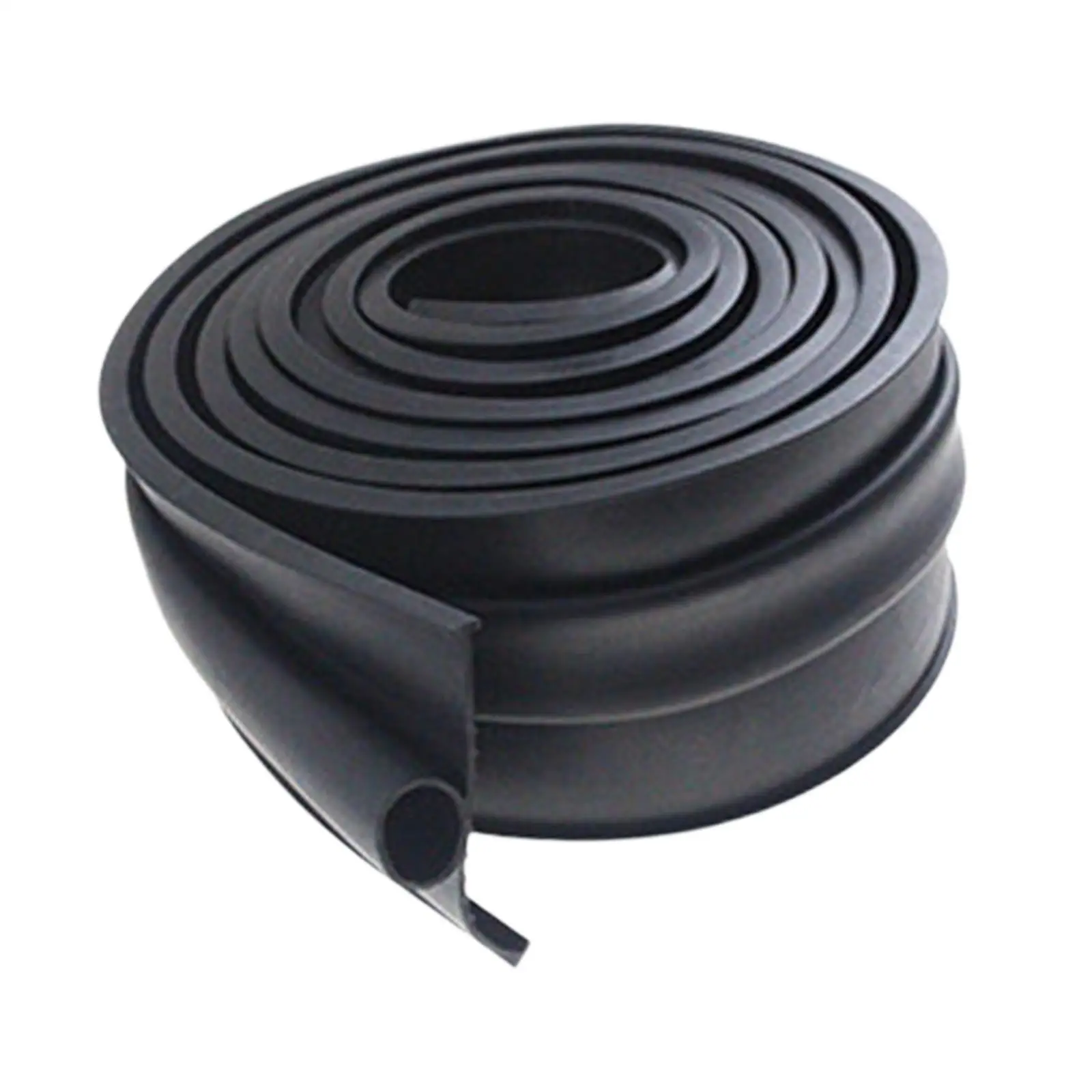 Generic Garage Door Bottom Seal 20 ft Replacement,Black Easy Installation Dust Proof Keeping Clean Bottom Weatherstripping