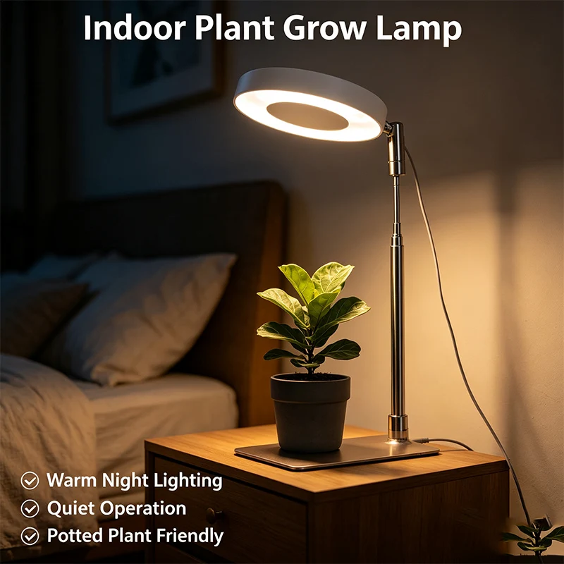 Full Spectrum LED Angel Ring Grow Light DC5V USB Phytolamp Indoor Plant Growing Lamp For Seedlings Succulents Home Flower Decor gallery 1