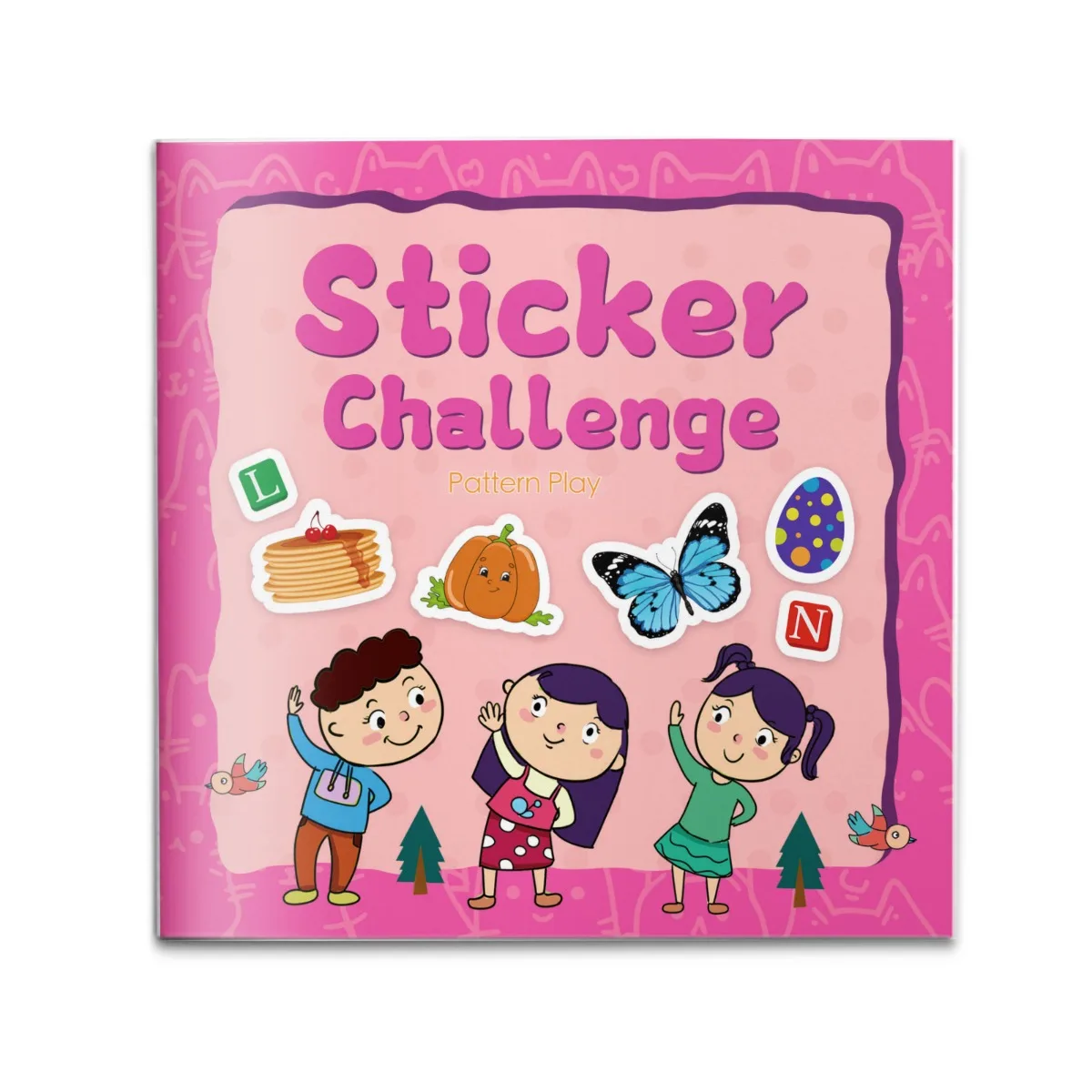 Pattern Recognition Training Set, Moving Paper Crafts Sticker + Activity Book Combo