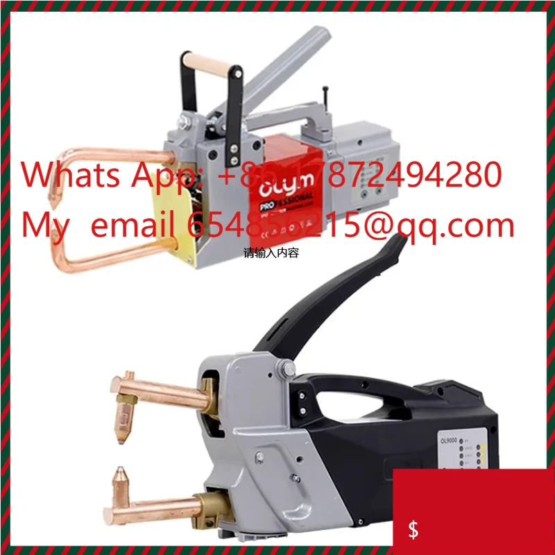 OL8000 Resistance Spot Welding Machine – 220V, 12kg Portable Design, 1.5+1.5mm Steel Plate Compatible