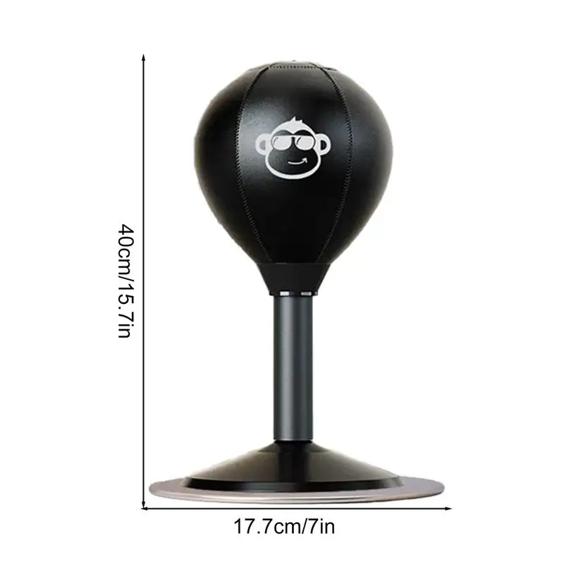 Punching Bag Desktop Punching Bag Stress Buster With Suction Cup Desk Table Boxing Punch Ball Suction Cup Reduce Tension Toys