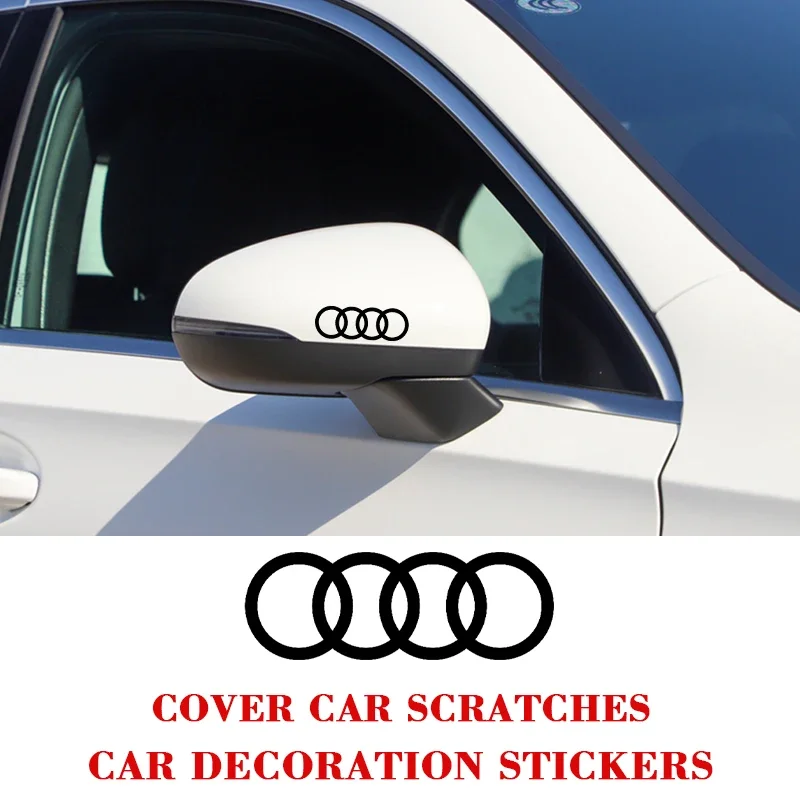 Car Brake Caliper Sticker Heat Resistant Decals Auto Accessories forAudi A3 A4 B5 B6 A3 8P 8V 8L A5 A6 C6 C5 A1 A7 A8 Q2 Q3 TT