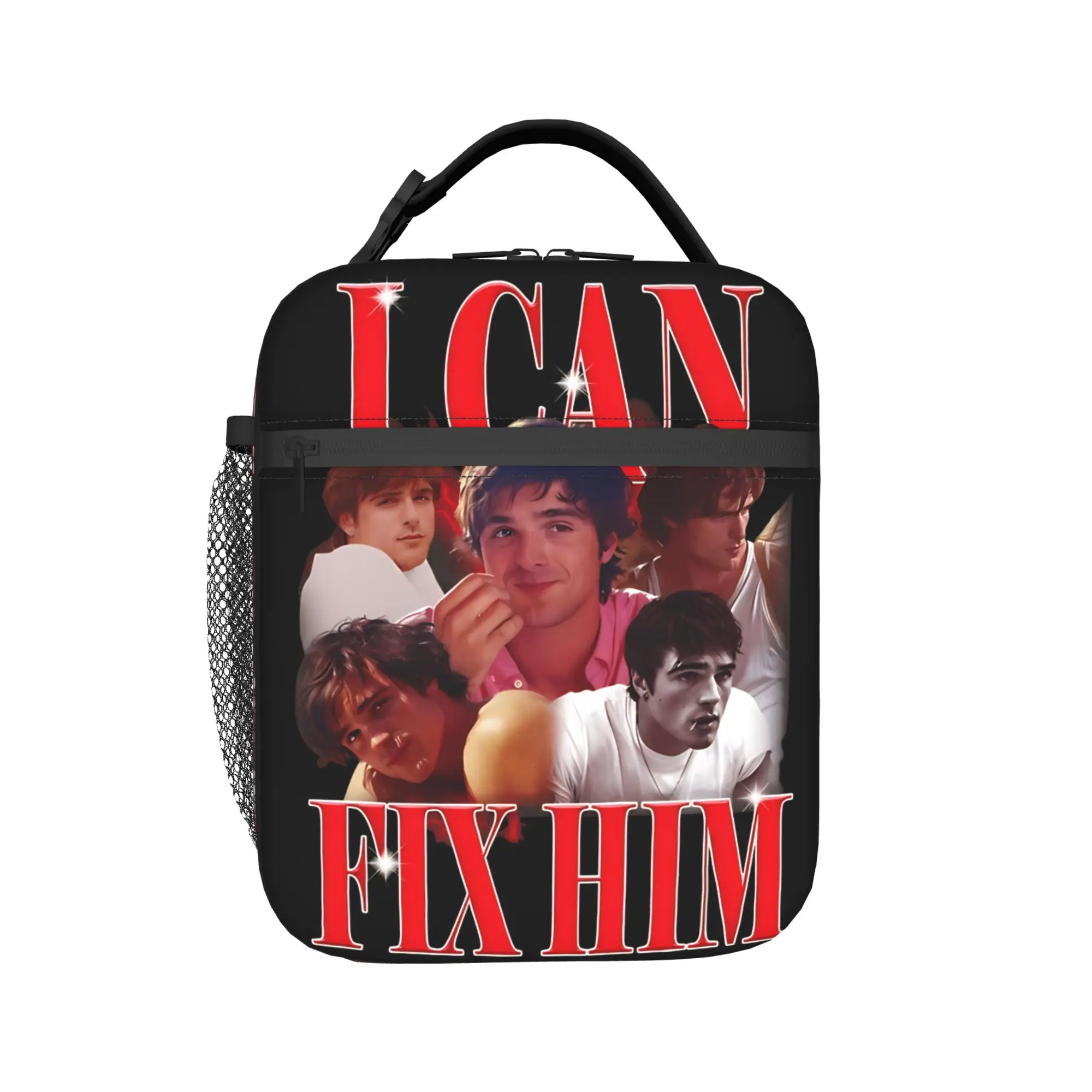 Nate Jacobs Jacob Elordi Insulated Lunch Bag for Men Women  Food Container Portable Thermal Cooler Bento Box For Picnic