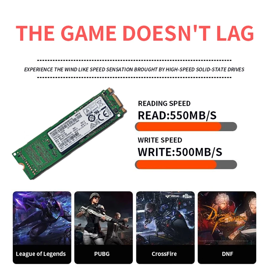 Samsung CM871a SSD 128GB NVMe Hard Drive HDD Hard Disk M.2 2280 NGFF SATA Internal Solid State Drive for Laptop PC - Image 4