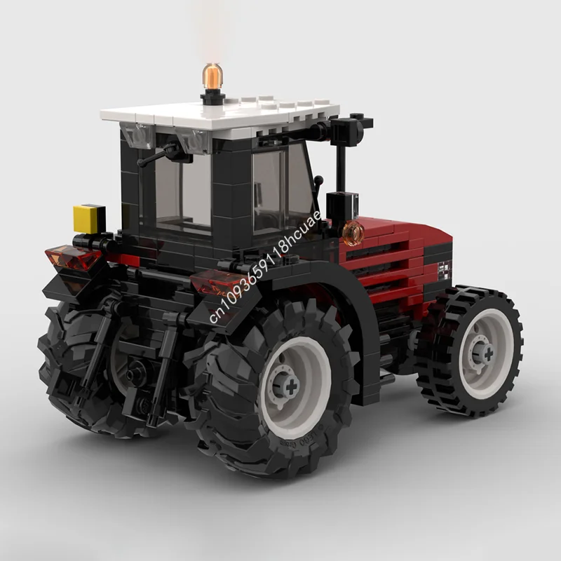 317 個 MOC SAME タイタンファームトラクターシティファームドモデルビルディングおもちゃブロッククリスマスギフト建設アイデアブリックキッズ誕生日