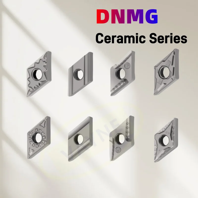 

10PCS Carbide Ceramic Insert DNMG150404 DNMG150408 HQ L-S R-S PP L-VF R-VF MT FG Turning Tools Stainless Steel CNC Lathe Cutter