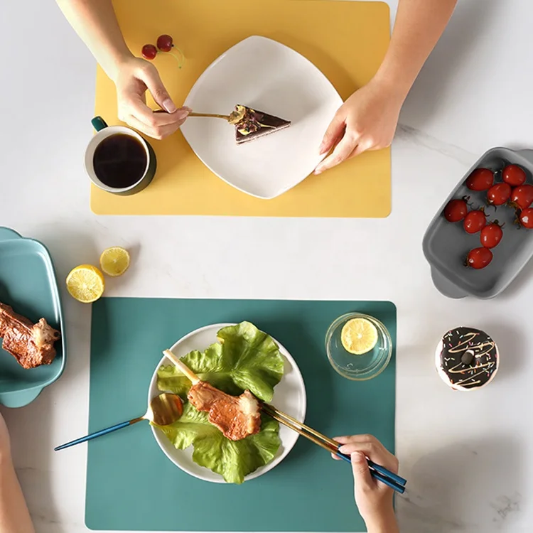 

4 шт. силиконовый коврик для стола, скандинавские барные подушечки, обеденные украшения, резиновый подставки, термостойкий коврик для столовых приборов для обеденного стола Cocina