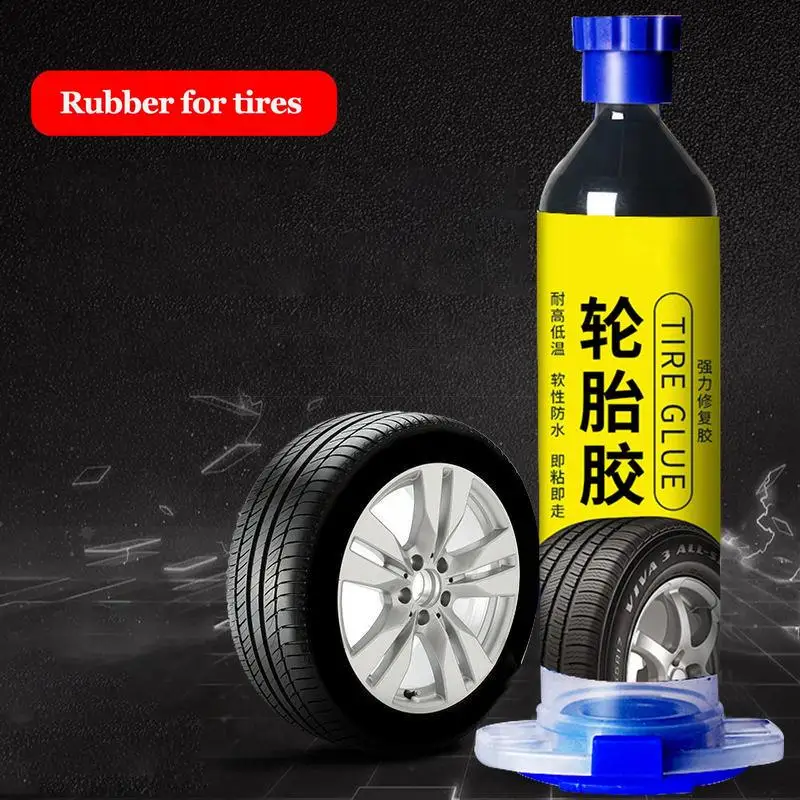 

Tire Puncture Repair Sealant Super-Glue Car Tire Repair Adhesive 30ml Rubber Strong Adhesive Glue For Sidewall Patch Rubber Tube