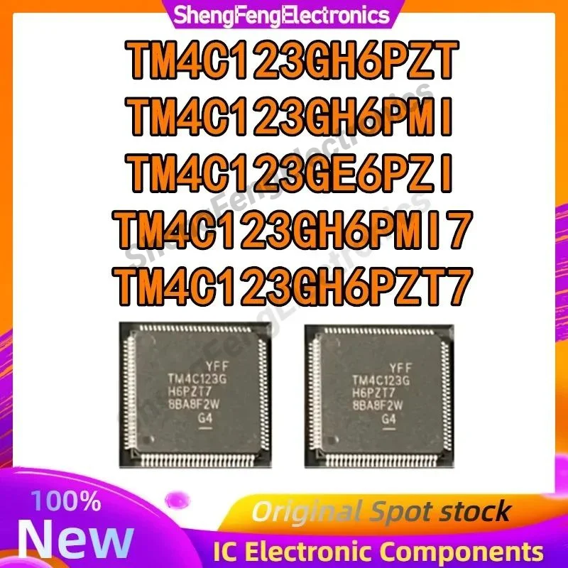 

TM4C123GH6PZT TM4C123GH6PMI TM4C123GH6PMI7 TM4C123GE6PZI TM4C123GH6PZT7 Микросхема IC MCU 100% новая, оригинальная, в наличии