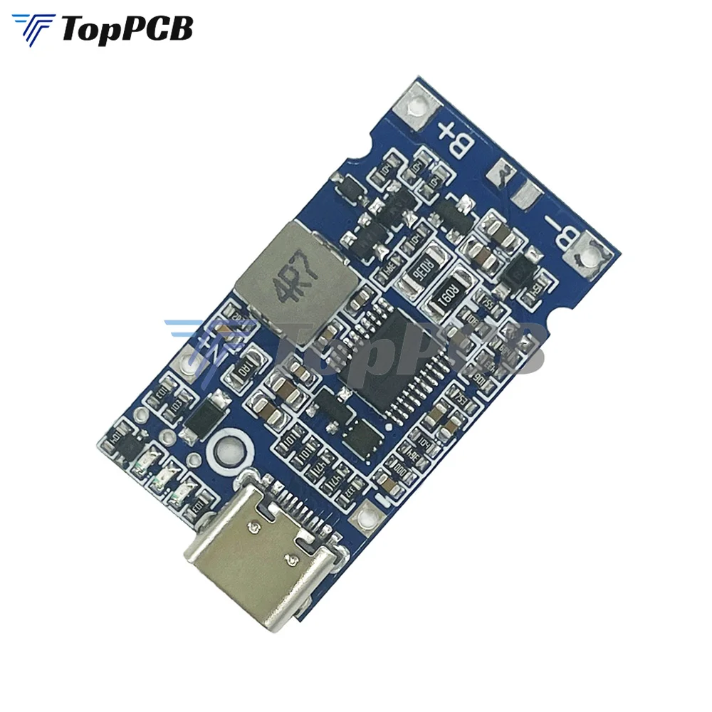 2S 3S 4S Type-C USB 4.5V-15V Step-Up Buck QC Fast Charging Charger Module for 18650 Lithium Battery With Temperature Protection