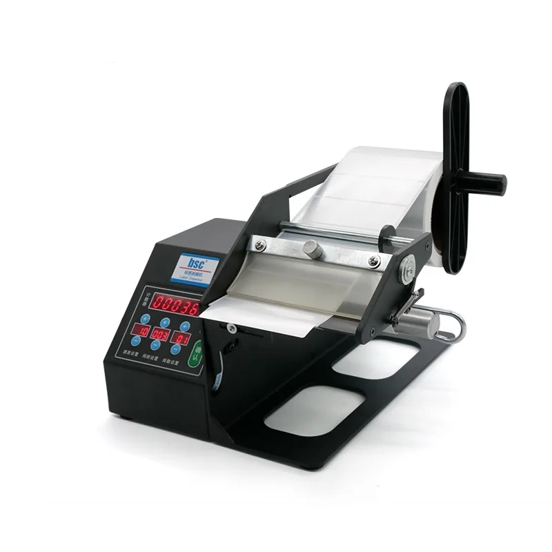 BSC 120mm Sticker Label Dispenser with Counter Automatic Sticker Roll Project Applicator Design Paper by I Phone