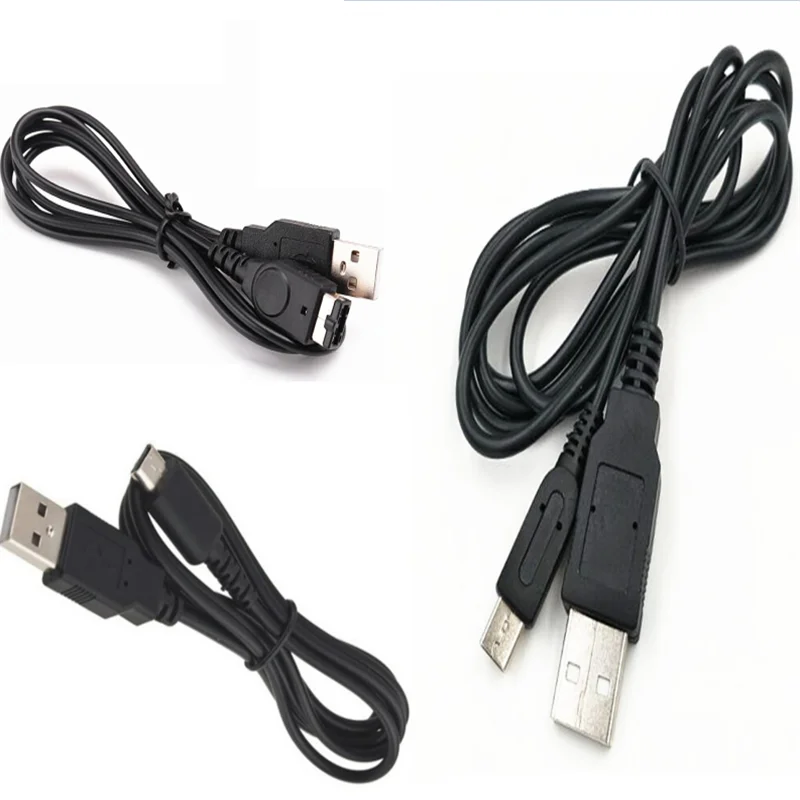 

100Pcs/lot USB Data Charger Charging Power Cable Cord for DS Lite DSL NDSL For NDSi 3DS New XL LL NDS GBA SP