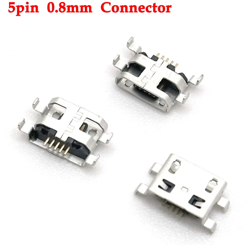 

Micro USB 5pin B type Female Connector For Mobile Phone Micro USB Jack Connector 5 pin Charging Socket