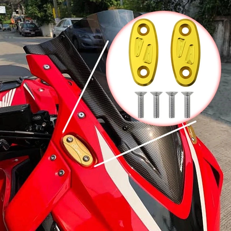 

It Is Suitable for Honda CBR650R/F CBR500R/300R/250R Modified Rearview Mirror Decorative Cover Decorative Plate