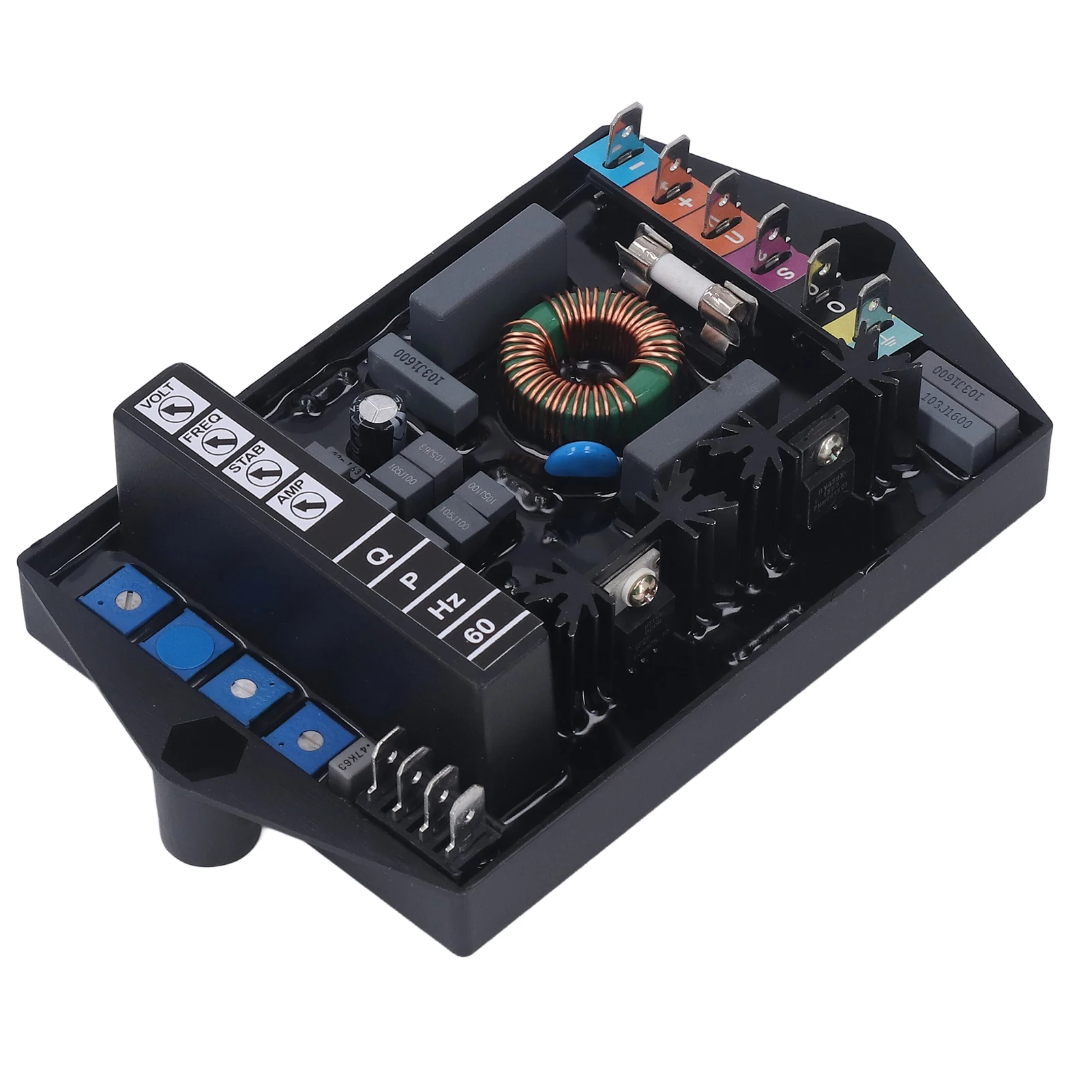 Generator Automatic Voltage Regulator AVR Generator Voltage Control Board Stabilizer M16FA655A for Single Phase 3 Phase 170-270V