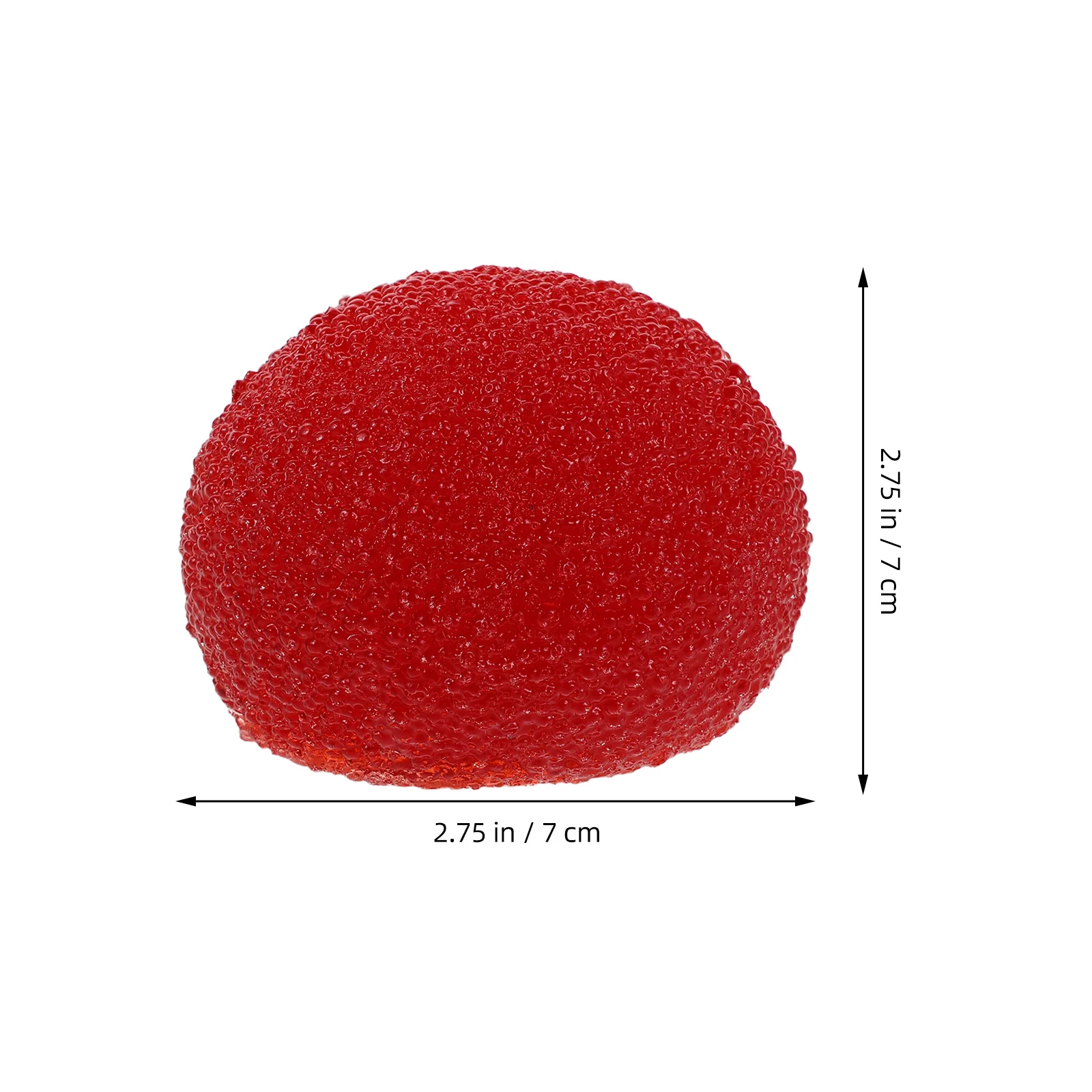 8 قطعة بسط Tpr فو الفاكهة ضغط الحسية للأطفال البالغين الإجهاد الإغاثة اليد تململ مجموعة اسفنجي صغيرة ديكور