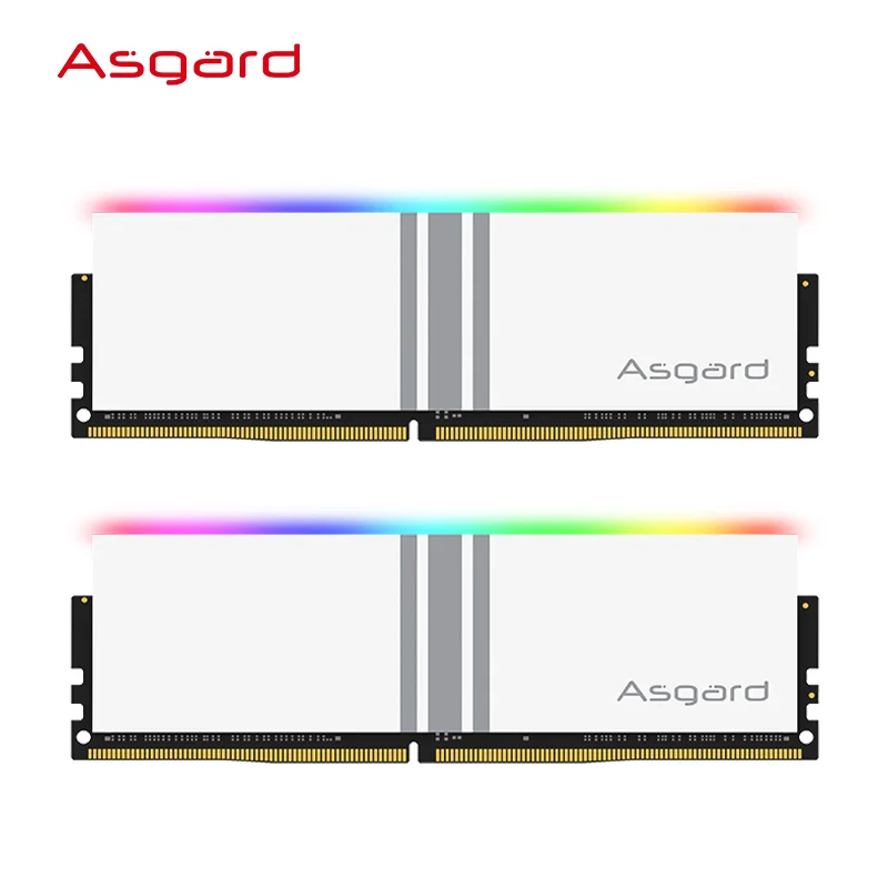 Asgard  DDR5 RGB RAM Memory DDR5 RAM PC 16GB 32GB 64GB 6000MHz  6400MHz 6800MHz White Overclocking for Desktop