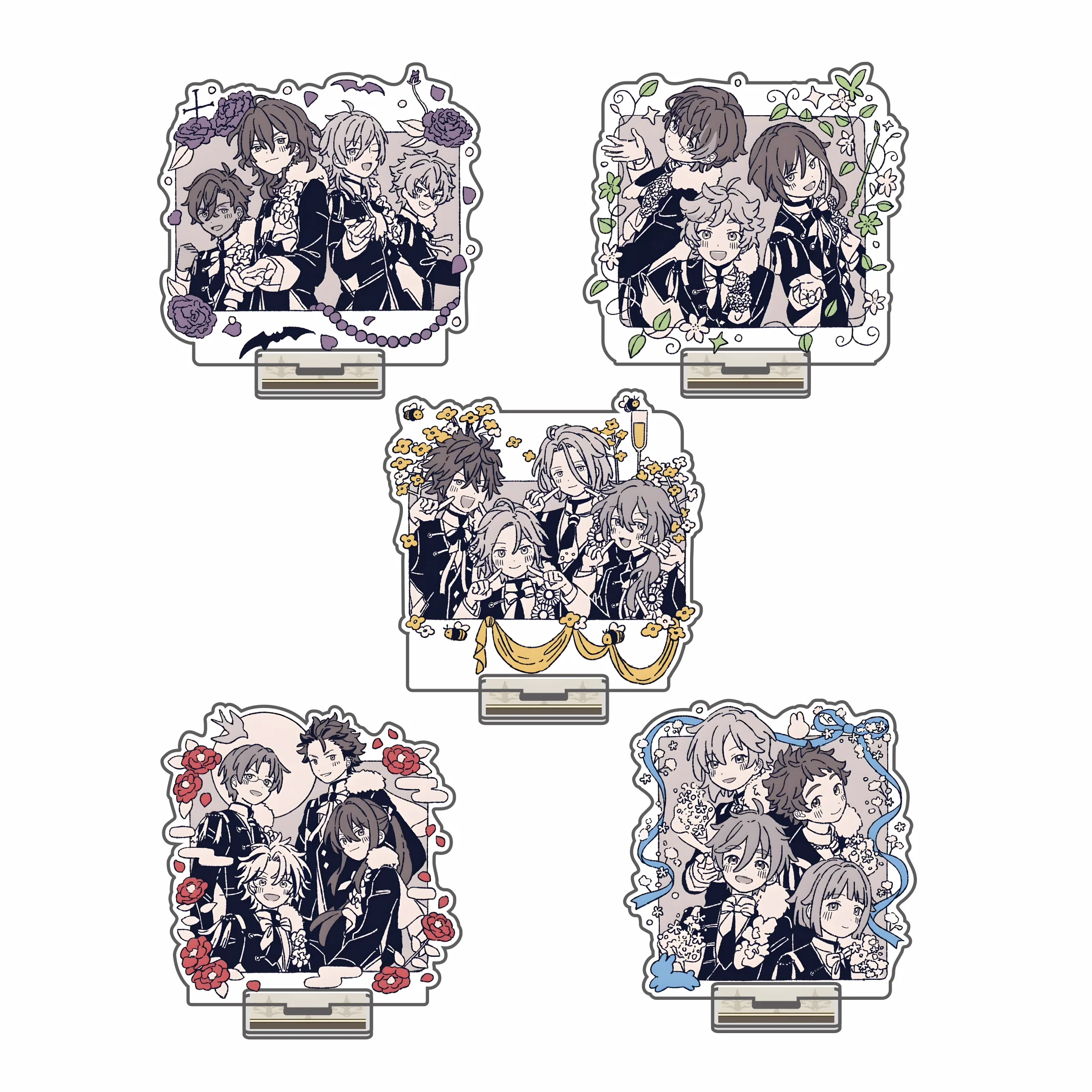 Anime Ensemble Stars Starry Symphony 15cm Acrylic Stand Tabletop Decorations Accessories Decor Gifts Exquisite Products