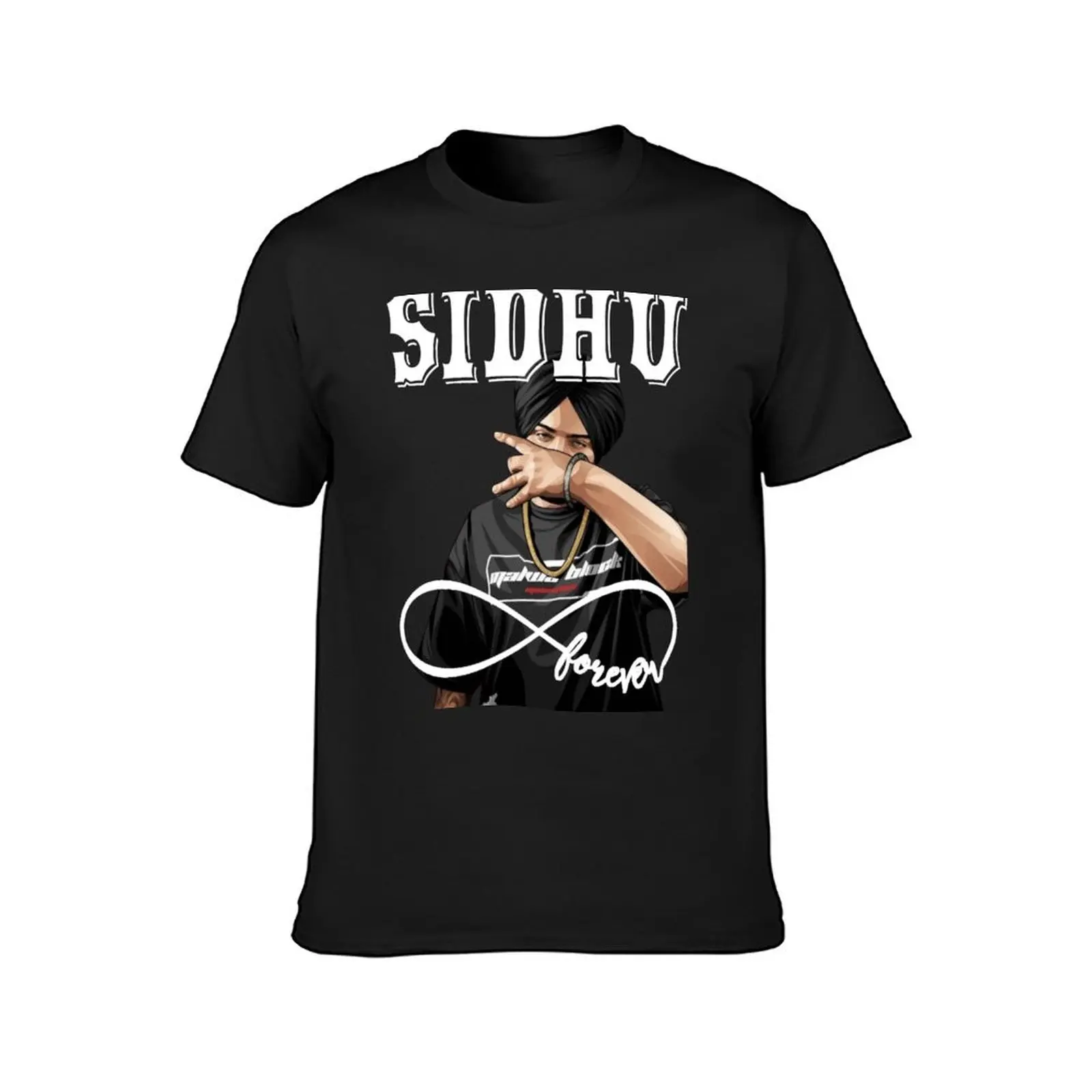 Sidhu Moosewala Stickers T-Shirt anime clothes quick-drying plus size tops heavy weight t shirts for men