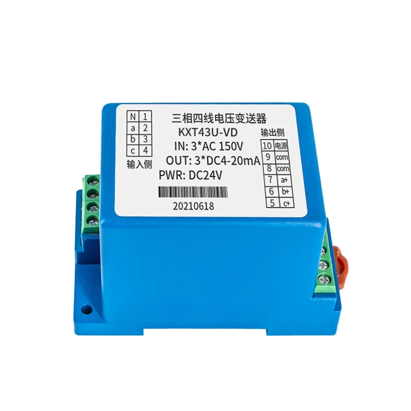 

Three-Phase AC Voltage Transducer AC0-380V Isolation Conversion Three-Phase Voltage Transmission