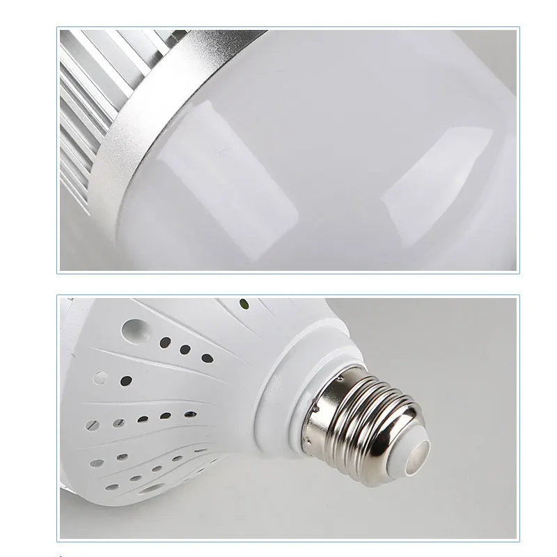 고출력 LED 램프 E27 E40 LED 전구, 스마트 IC 램프, LED 스포트라이트 테이블 램프 라이트, AC220V 50W 80W 100W 150W