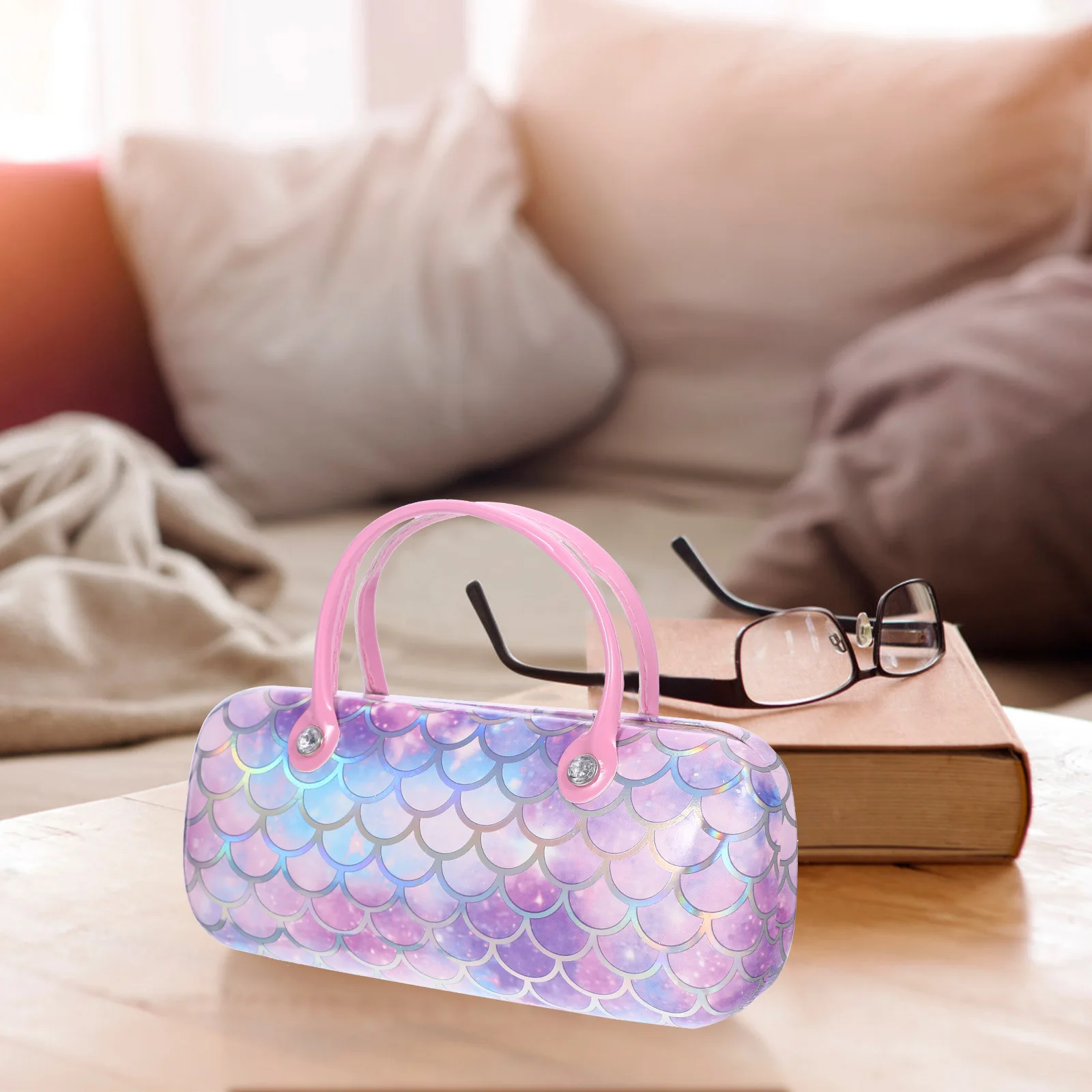 

Glasses Case PU Eyewear Storage Box Lightweight Portable Sunglasses Holder Sunglasses Box Durable Quality