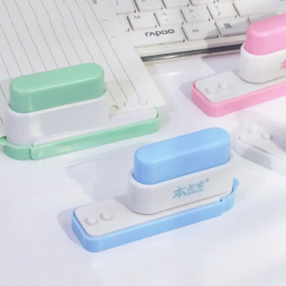 6 ミリメートル 5 穴紙パンチポータブル静止ハンドアカウント穴パンチャーミニ安全標準穴パンチオフィス