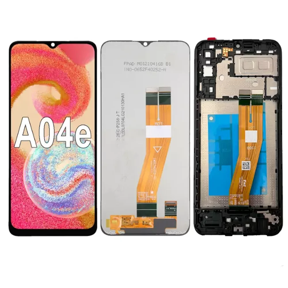 6.5'' Display For Samsung Galaxy A04e A042F LCD Display Touch Screen Digitizer For Samsung A042 LCD A042M Display