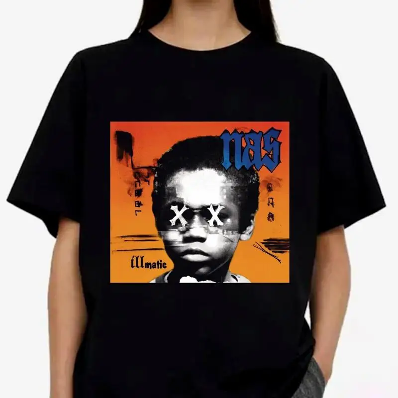 مراجعة شعبية جديدة Nas Illmatic Xx Family Men S 5Xl تي شيرت
