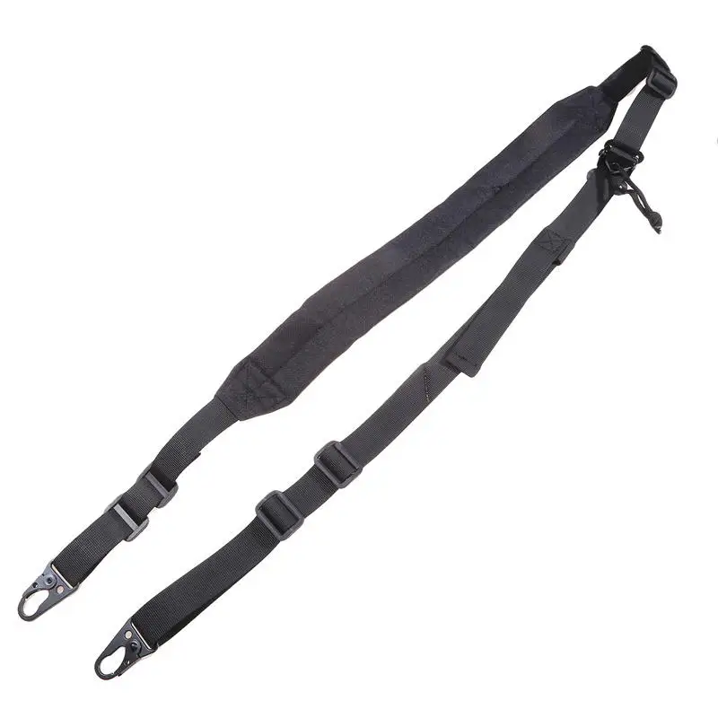 Solid Color Military Enthusiast Outdoor Task Rope Training Safety Dog Rope Metal Nylon Tactical Strap Accessories view 5