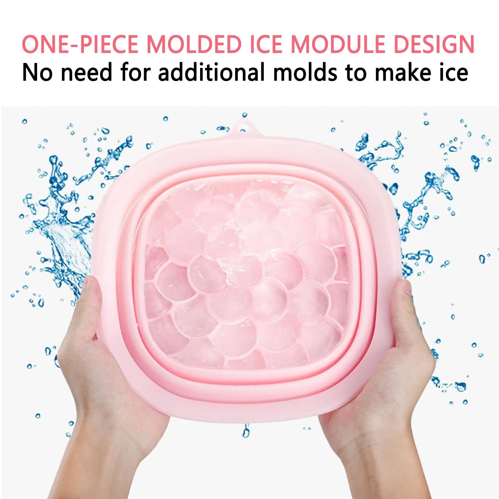 Face Bowl for Ice Portable Foldable Skincare Tool Silicone Facial Tub for Cold Water for Home Dorm Camping RV Spa Center Men