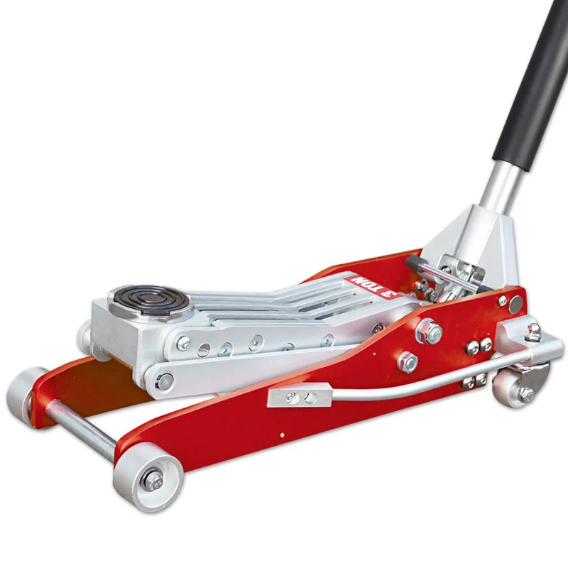 

Hot Sale 3Ton Low Profile Full Size Aluminum Floor Jack Rapid Pump Lift Car Auto