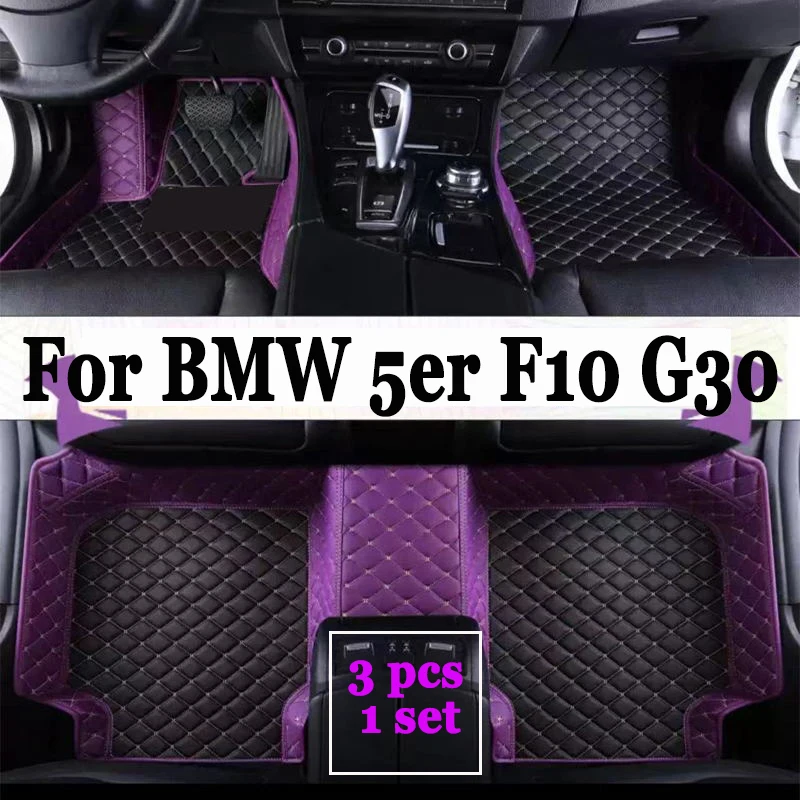 

Автомобильные коврики на заказ для BMW 5er F10 G30 F90 520-550 2011-2023, автомобильные ковры, аксессуары для ног Coche