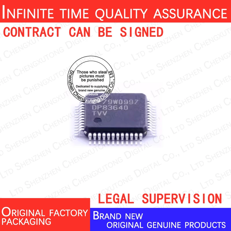 

DP83640TVV/NOPB DP83640TVV NOPB DP83640 LQFP 100% genuine stock in brand new original packaging