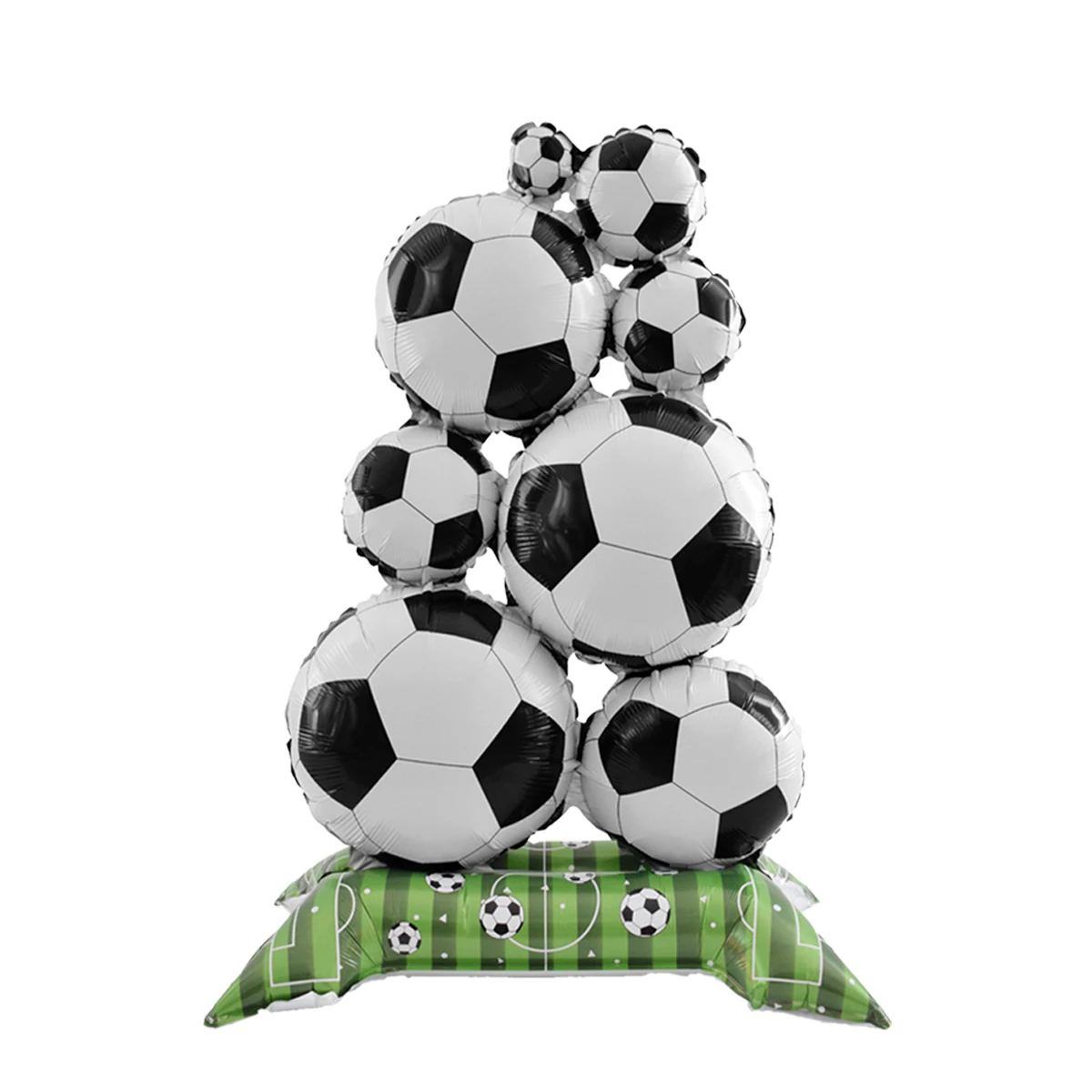 59 inch standaard voetstuk voetbal trofee vorm folie ballonnen voetbalbeker ballon verjaardag voetbal thema feestdecoraties