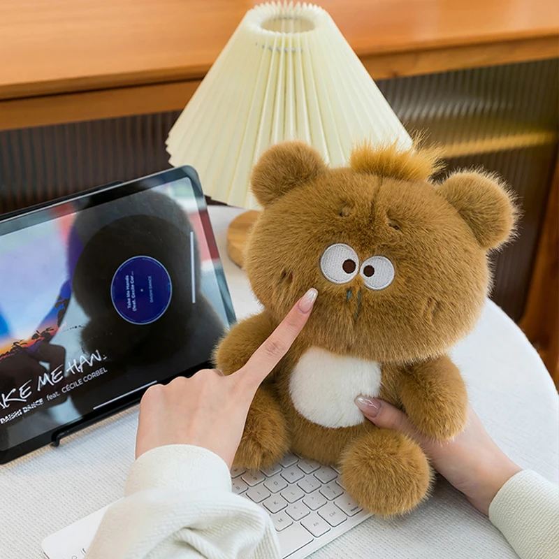 الجملة المخاط سخيفة سلسلة أفخم ستير الحيوان الدب القط دمية Kawaii السلحفاة الثعلب وسادة لعبة لينة رائعتين هدية للأطفال الأصدقاء