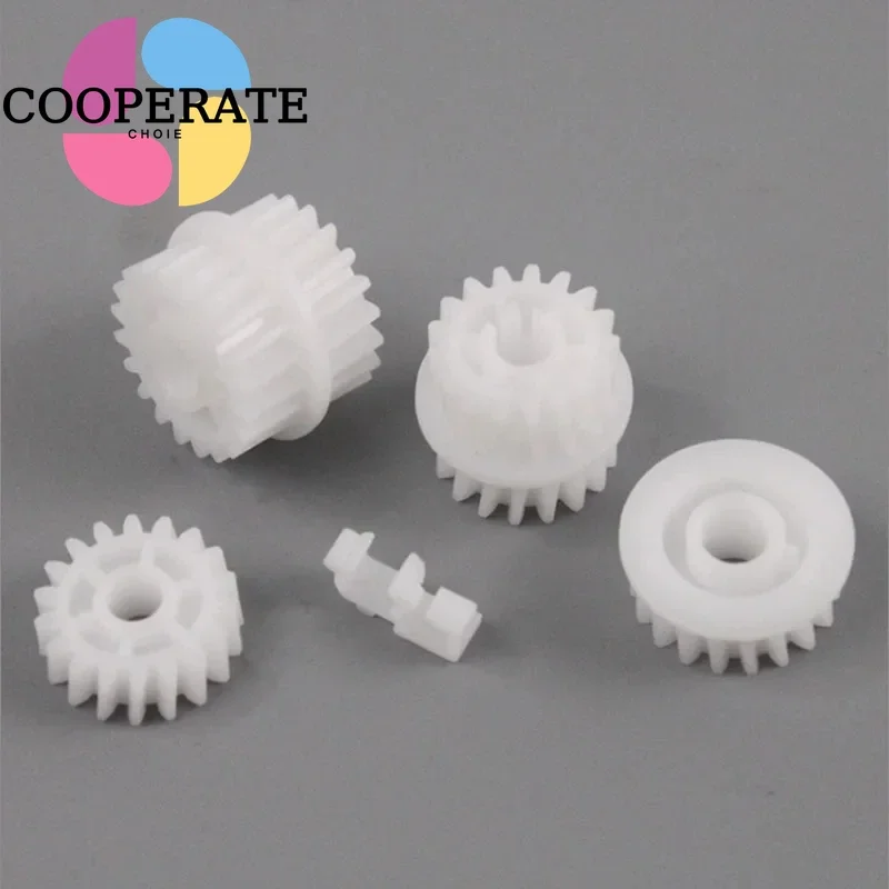 10sets RU5-0956 RU6-0965 RU5-0958 RU5-0959 RC2-0657 RC2-7812 Fuser Drive Gear for HP LaserJet P3015 P3015dn M521 M525