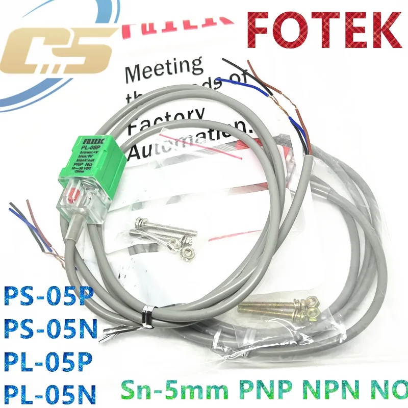 

5 шт./лот FOTEK PS-05P PS-05N PL-05P PL-05N индуктивный датчик приближения Sn-5 мм PNP NPN NO новый высокое качество