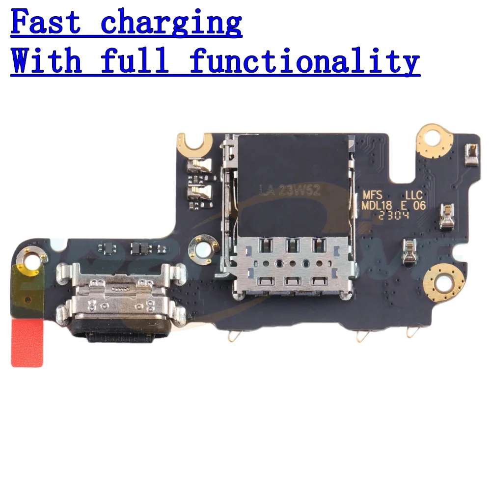 SIM Card Reader Board Dock Connector USB Charging Port Board For Xiaomi Mi 10T Pro 10TPro 5G Main Motherboard Flex Cable Parts