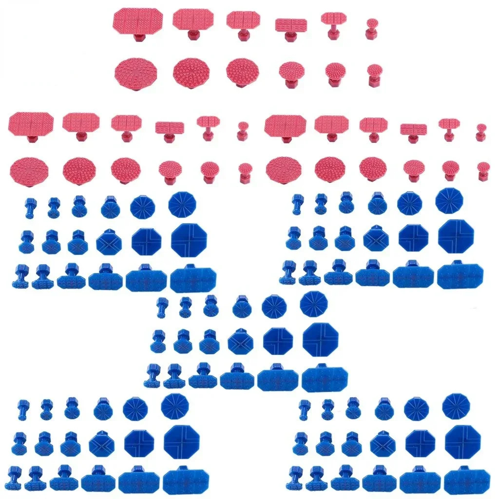 

60/90/120 шт. новые клеевые вытягивающие вкладки для удаления вмятин на кузове автомобиля без покраски Инструменты для ремонта вмятин клеевой Съемник Набор вкладок