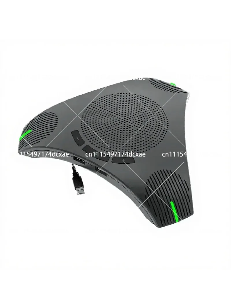 Portable Speaker Mic with Noise Canceling, 6m Pickup USB Desktop Microphone for Video Conference