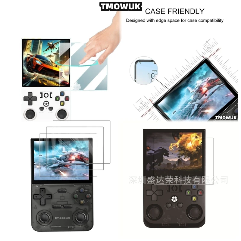 

Privacy Tempered Glass Screen Protector For R36Max V40Max R36Ultra R36Plus Handheld Game