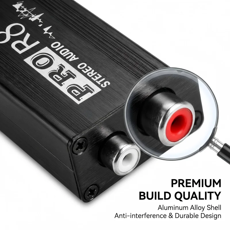 RCA Ground Loop Noise Isolator Box Multi-Purpose Hum Eliminator for Home and Office Theater Audio Playing System