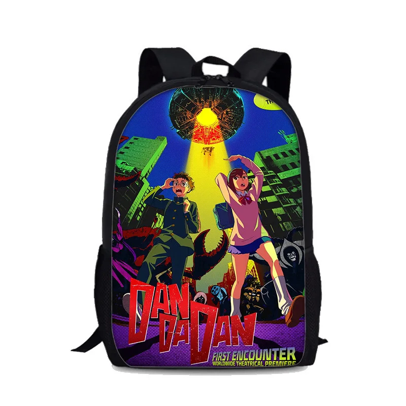 Dandadan Backpack Cartoon Printed School Bag For Students Dandadan Pencial Bag Bookbag Pen Box Hight Quality backpack