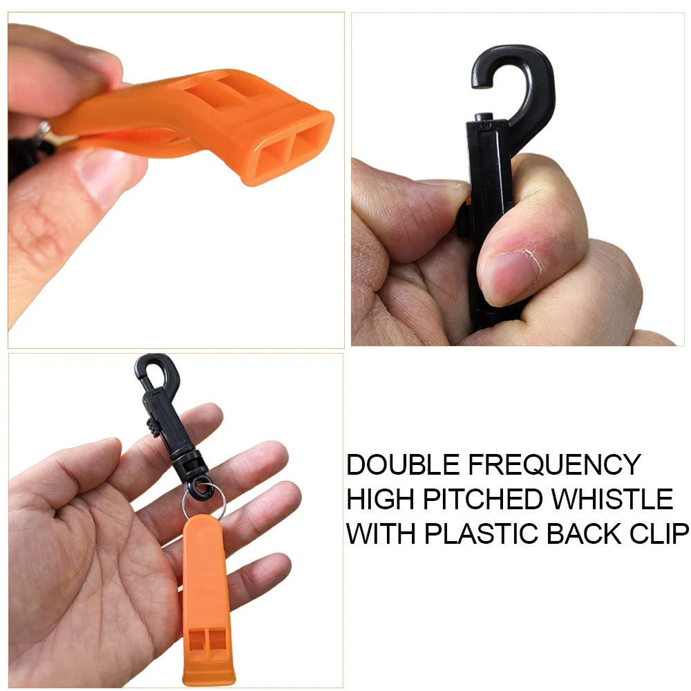 Emergency Whistles, Outdoor Survival Whistles For Football And Basketball Game Whistles, Camping, Hiking, Rescue, Fishing