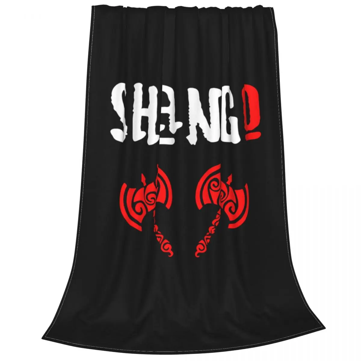 Shango Santeria Chango Yoruba Ifa Religion Xango Orisha Goddess Ultra-Soft Micro Fleece Blanket Faux Fur Throw