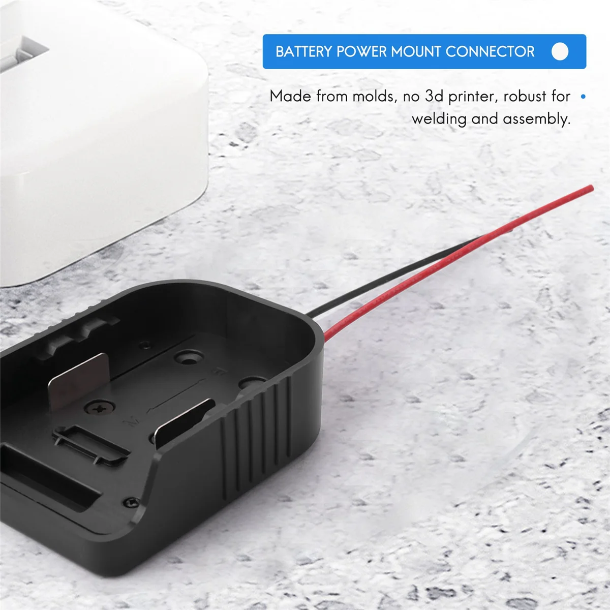 Adaptateur pour MAKITA & BOSwivel, connecteur d'alimentation de batterie 18V, support S6 avec adaptateur de fils 12 AWG