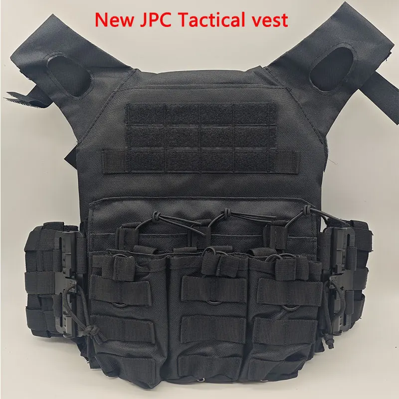 Nowa kamizelka taktyczna JPC Triple Magazine Pouch Quick Release Buckle Outdoor Molle Plate Carrier Hunting Army CS Game Jungle Gear